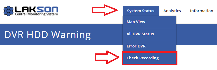 CheckRecordingMenu